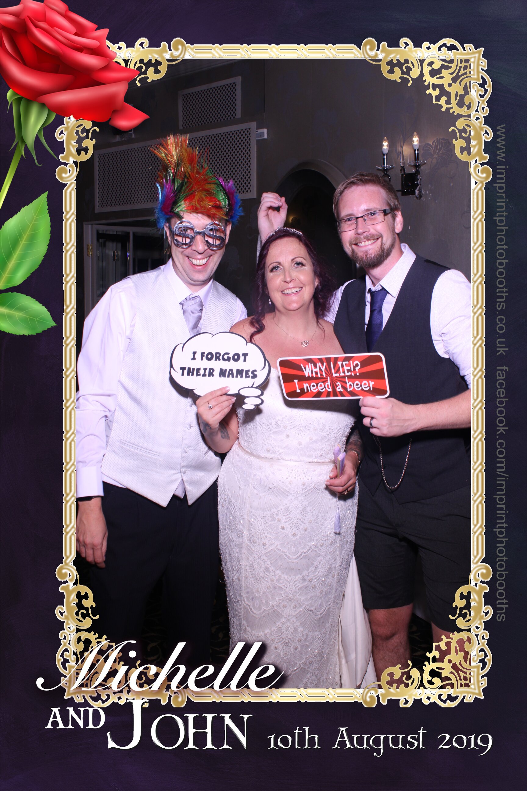 Michelle and John's Wedding | View more photos from the event at gallery.imprintphotobooths.co.uk/u/Imprint-Photobooths/Michelle-and-Johns-Wedding